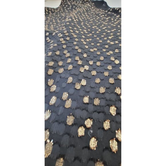 Chelsea 28 Black Mini Shift Party Dress Medium - Picture 7 of 10